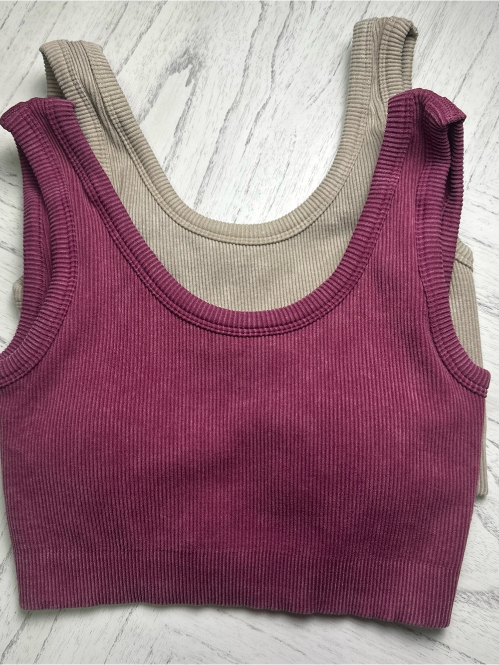 Hyfve Bralette Tank Top Cropped S/M  Set of 2